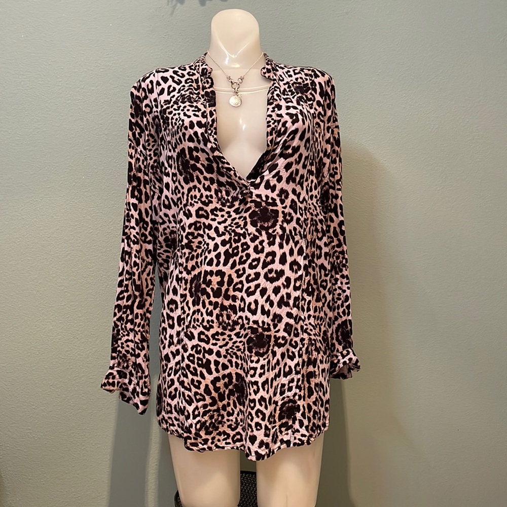 ❌SOLD❌Mikoh Animal Print Swim Cover Up